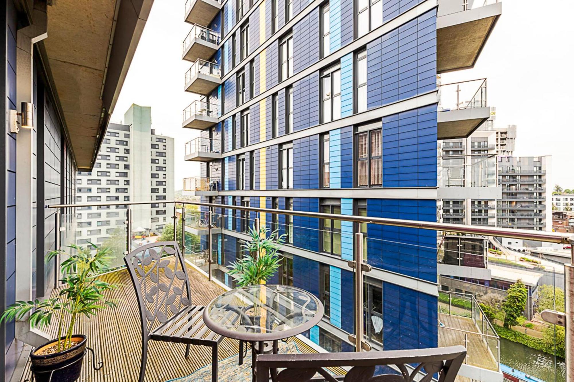 Vibrant London Canal Apartment Exterior foto