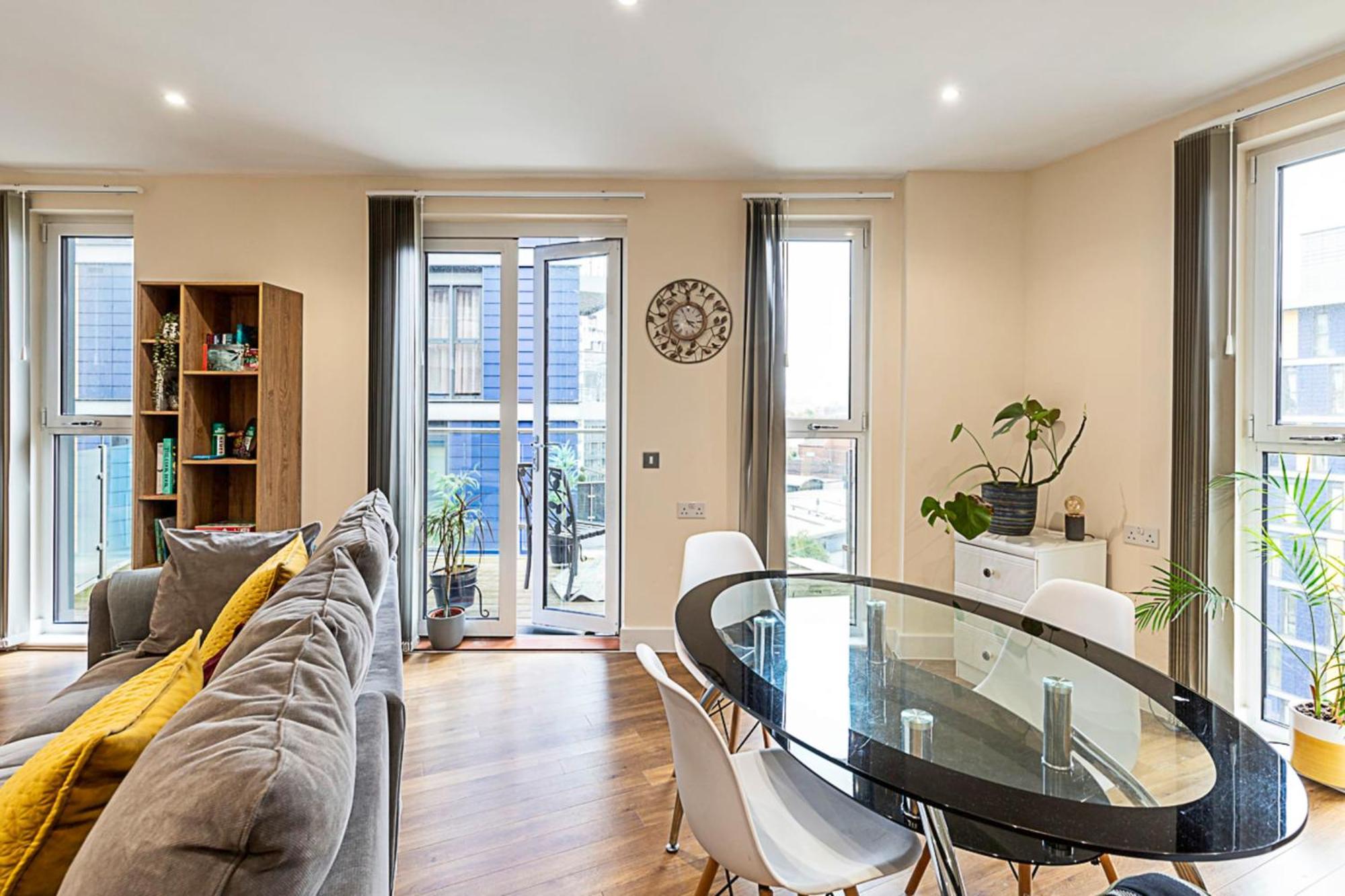 Vibrant London Canal Apartment Exterior foto