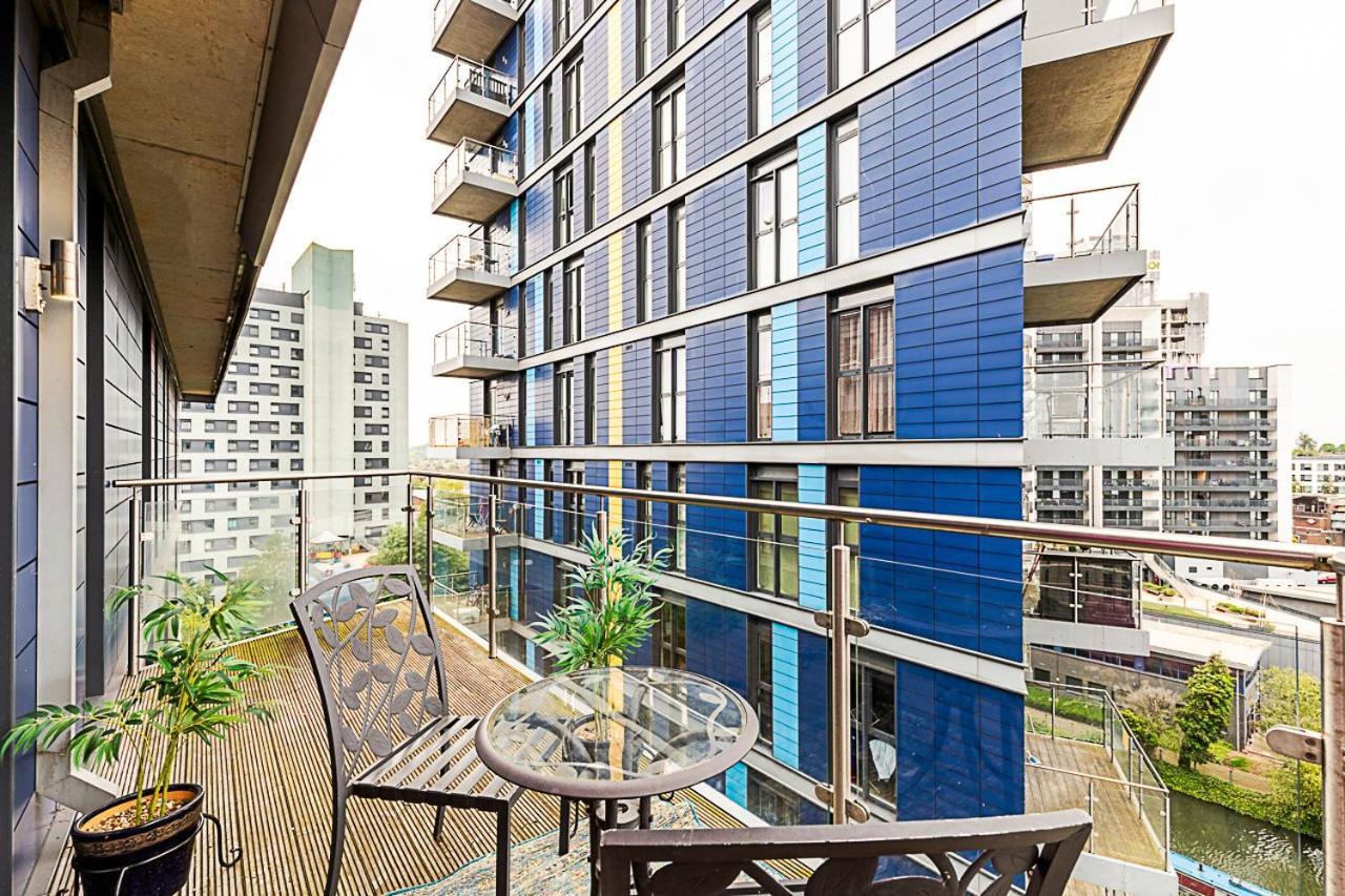 Vibrant London Canal Apartment Exterior foto
